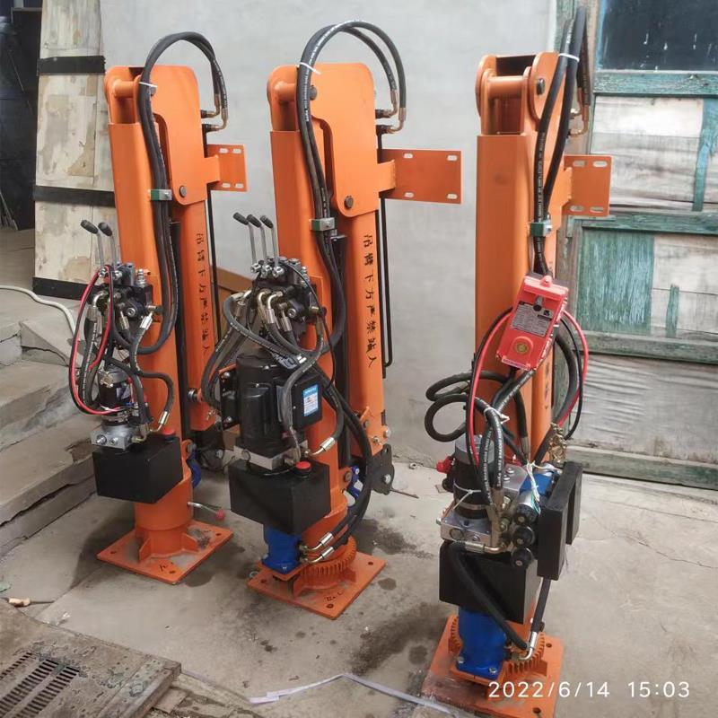 九龙城区重汽蓝牌随车吊 3.2吨 国六动力强 液压驱动 农用自卸起重机